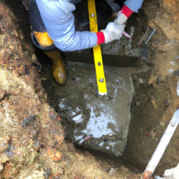 Construction d'un Mur de Soutènement en Blocs de Béton pour un Terrain en Pente L'Isle-d'Abeau